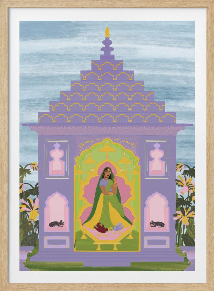 Indischer Garten | Poster