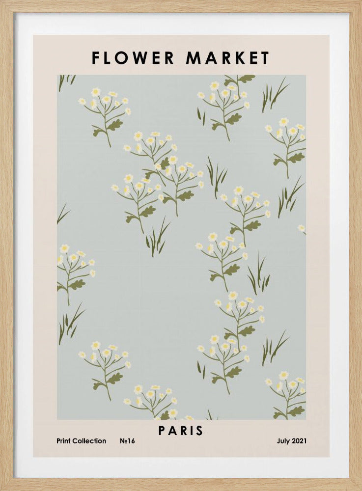 Blumenmarkt Paris | Poster