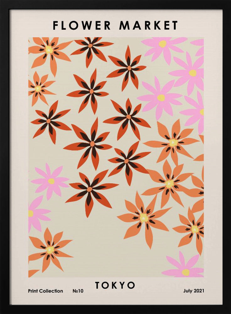 Blumenmarkt Tokio | Poster