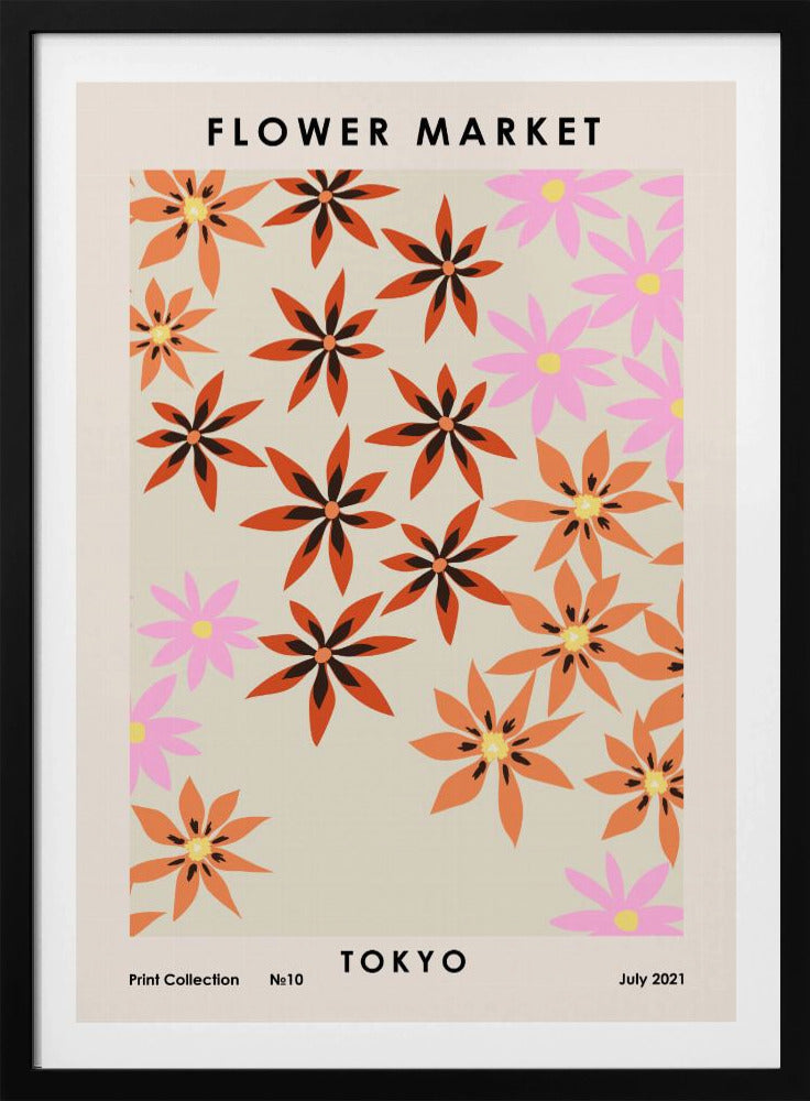 Blumenmarkt Tokio | Poster