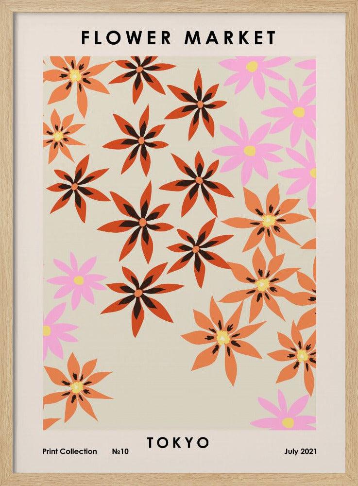 Blumenmarkt Tokio | Poster