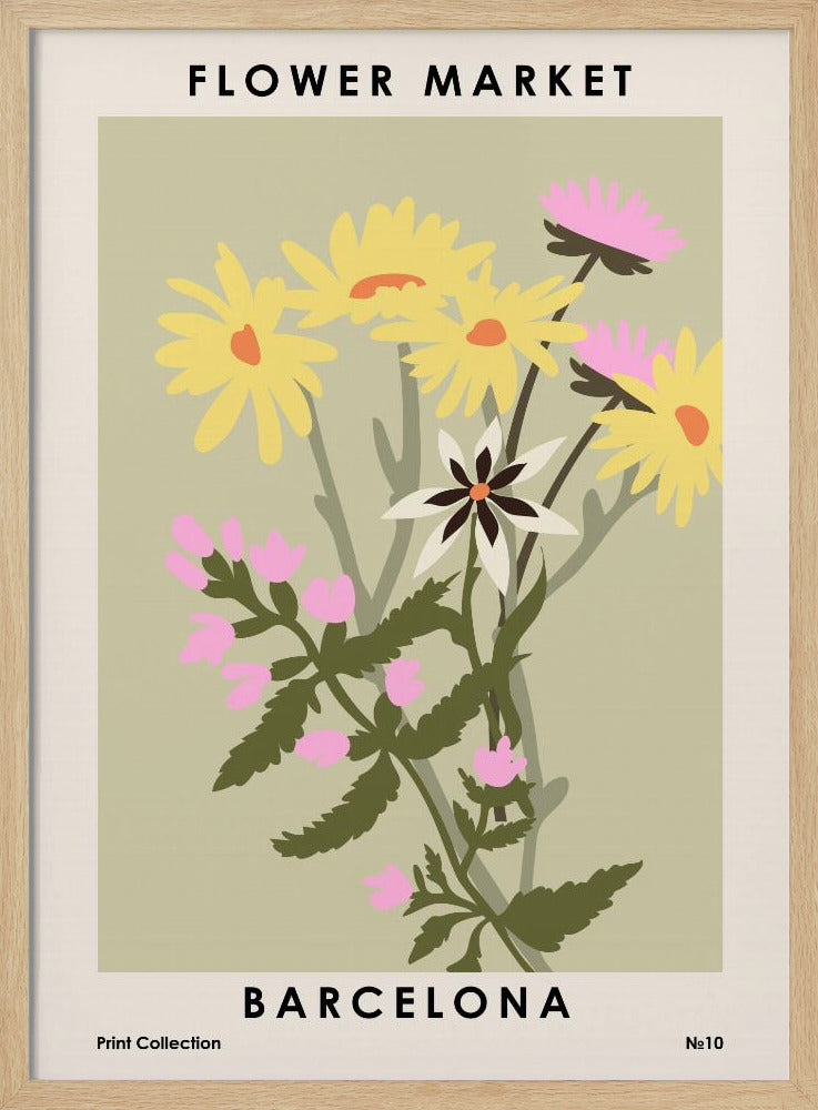 Blumenmarkt Barcelona | Poster