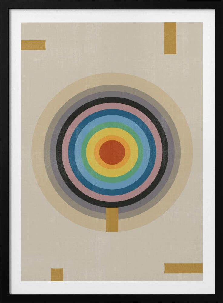 Konzentrisches Spektrum | Poster