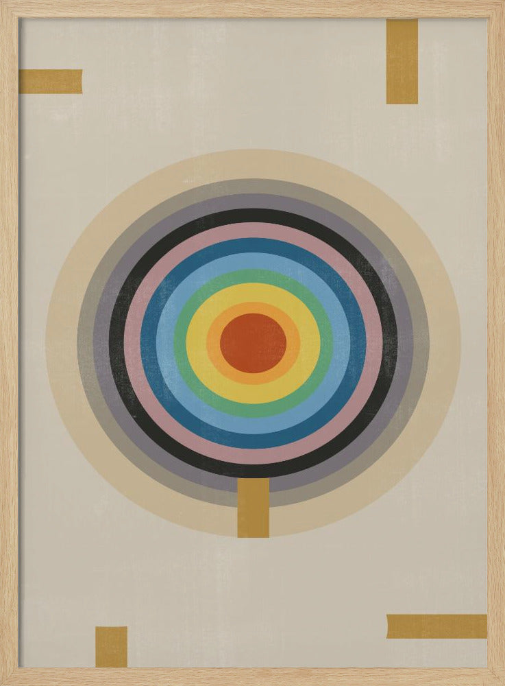 Konzentrisches Spektrum | Poster