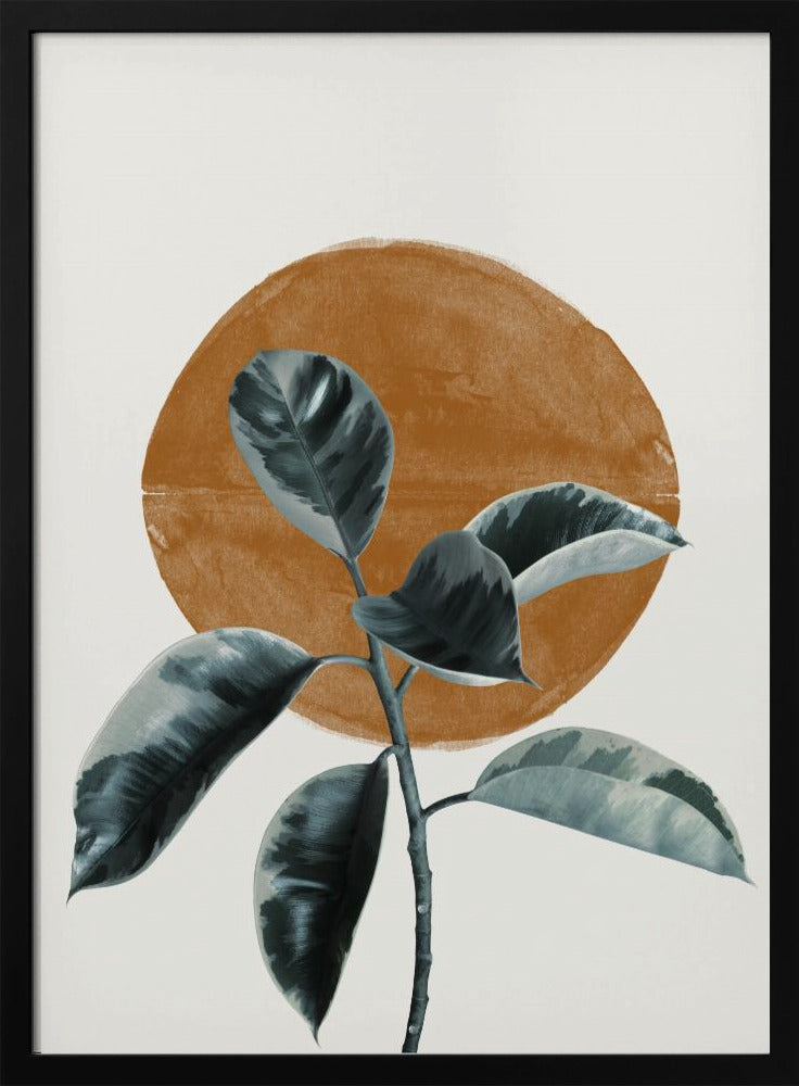 Blatt und Sonne | Poster