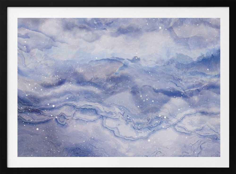 Mystische Winterwellen | Poster