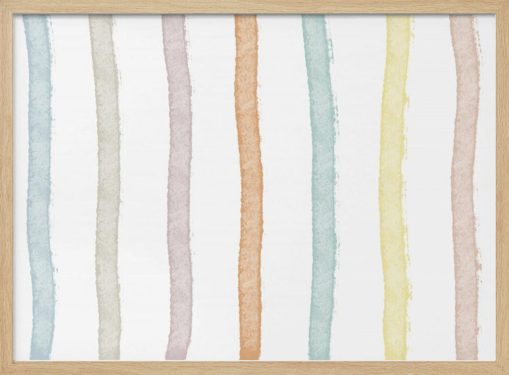 Bunte Linien | Poster