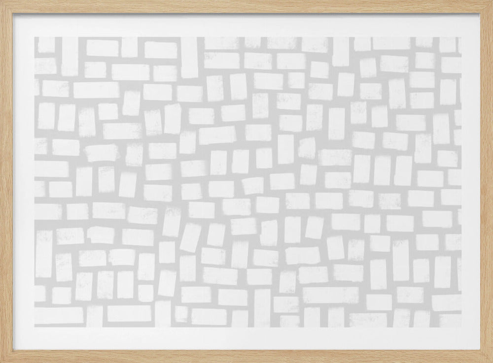 Abstract Brick Dance | Poster