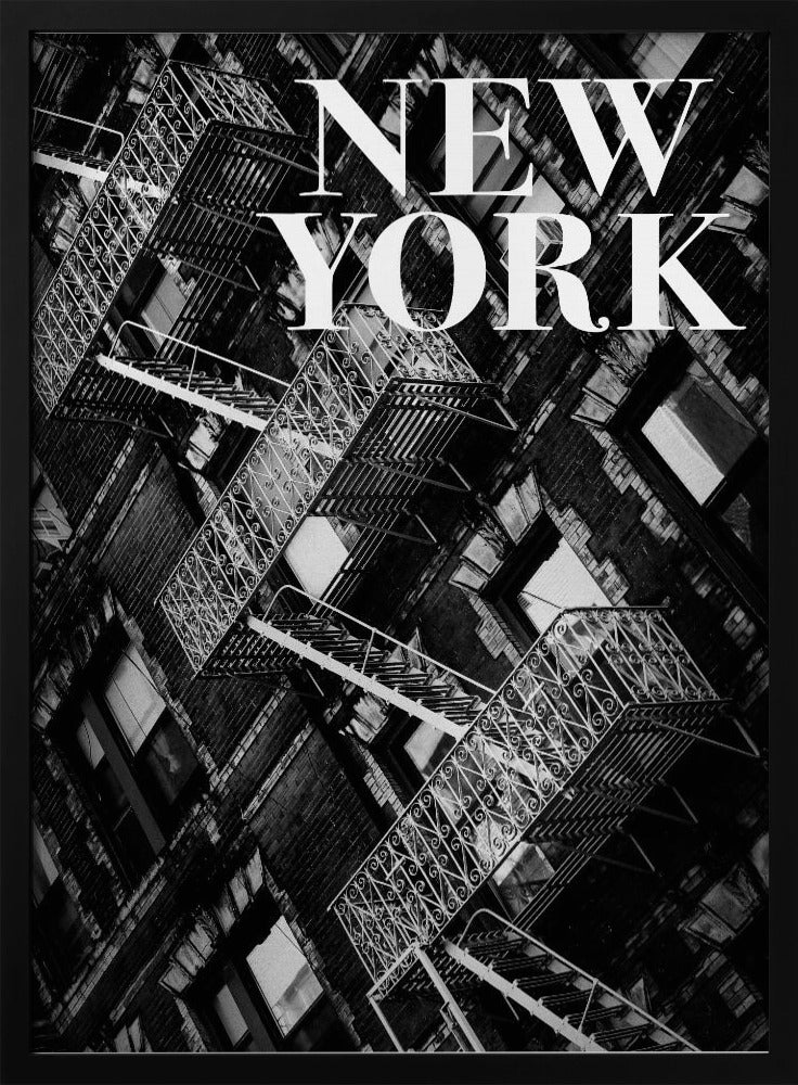 NYC Feuerleitern | Poster