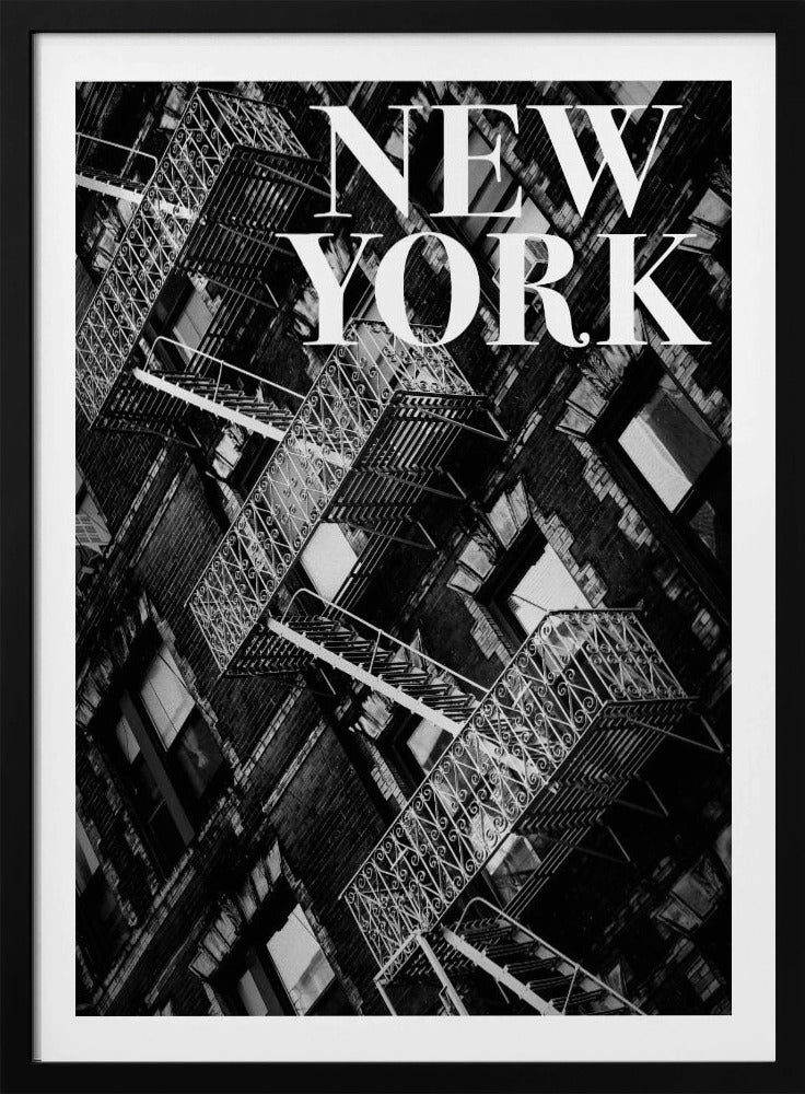 NYC Feuerleitern | Poster