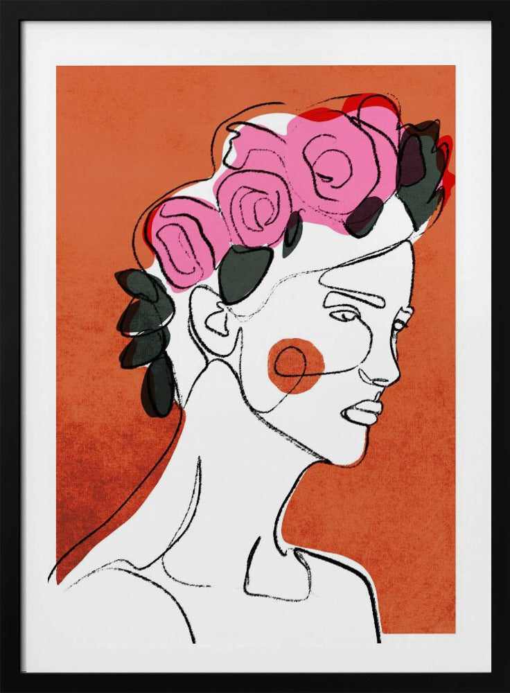 Florale Kontemplation | Poster