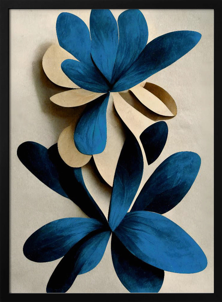 Blaue Nymphen | Poster