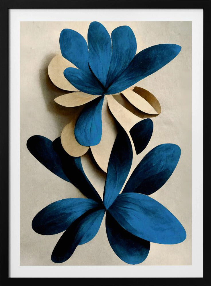 Blaue Nymphen | Poster