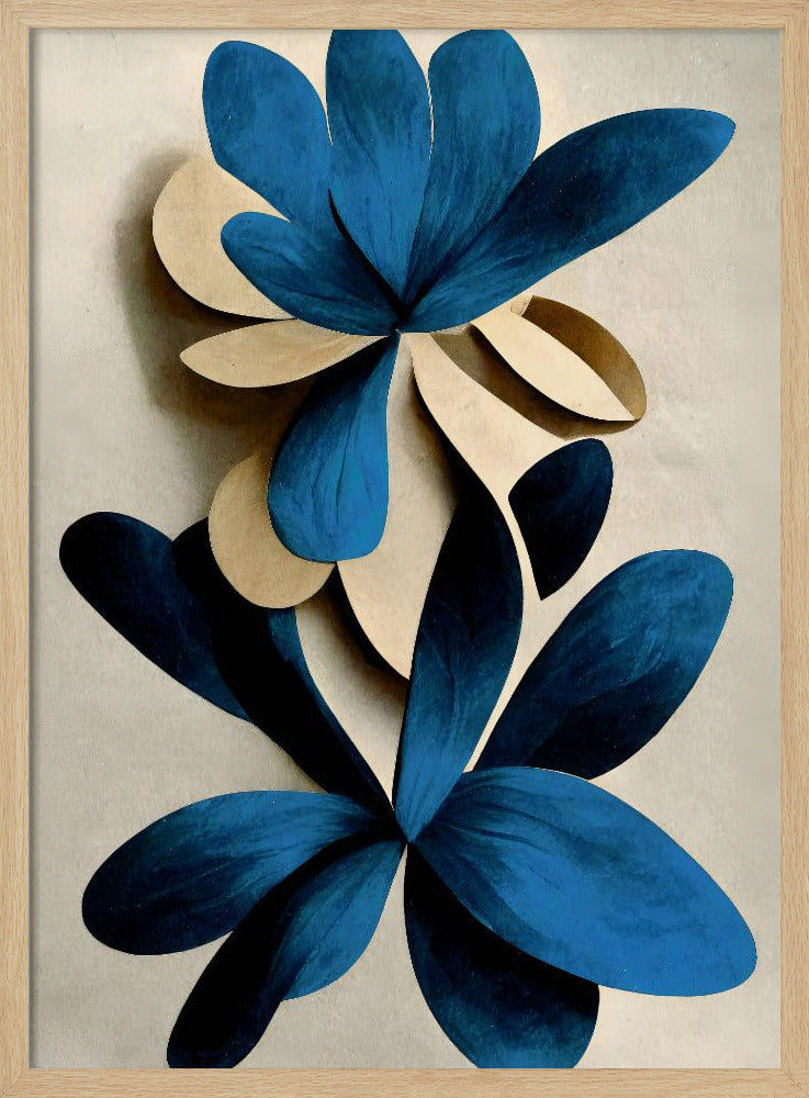 Blaue Nymphen | Poster