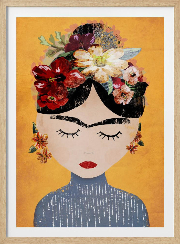 Florale Gelassenheit | Poster