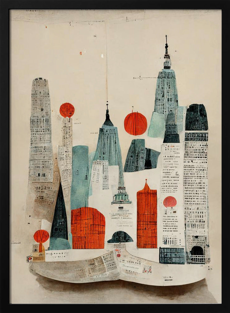 Stadtbild-Collage | Poster