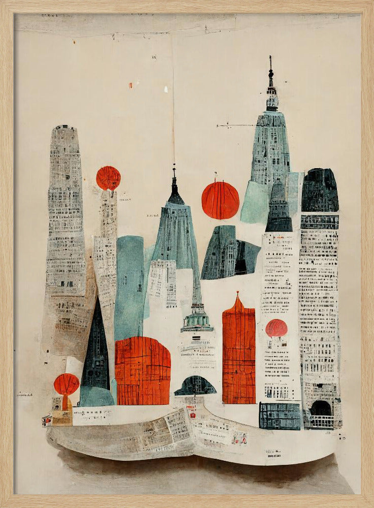 Stadtbild-Collage | Poster