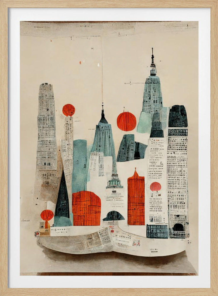 Stadtbild-Collage | Poster