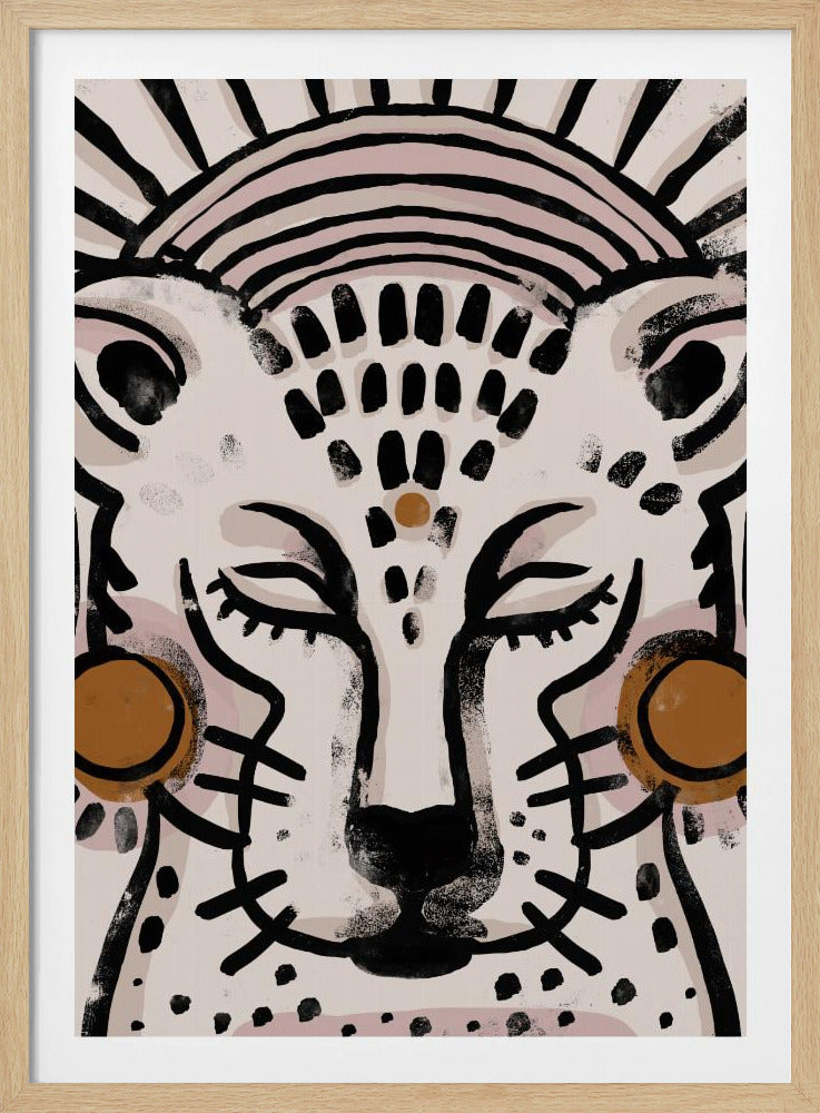 Leopardenruhe | Poster