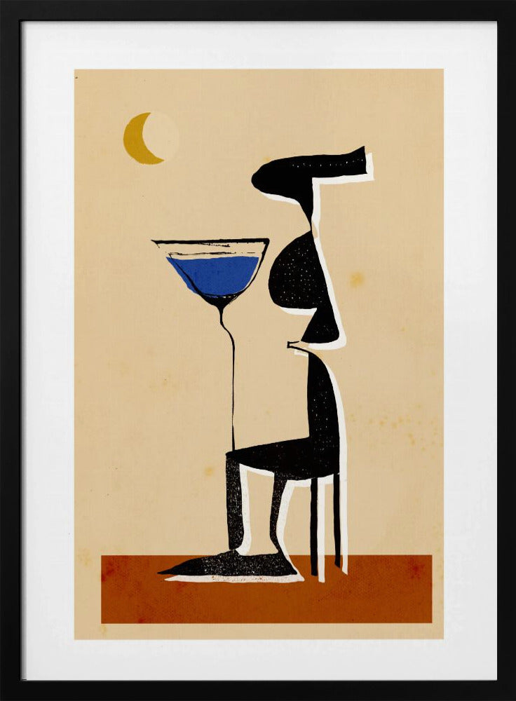 Mondschein-Martini | Poster