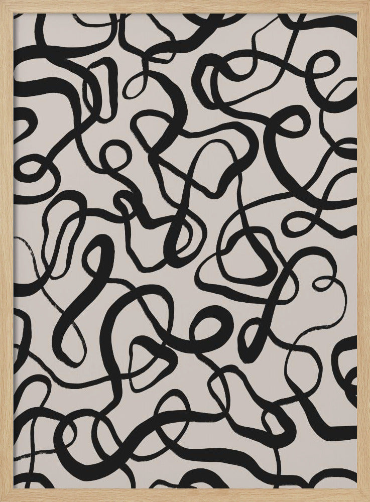Chaotische Schleifen | Poster