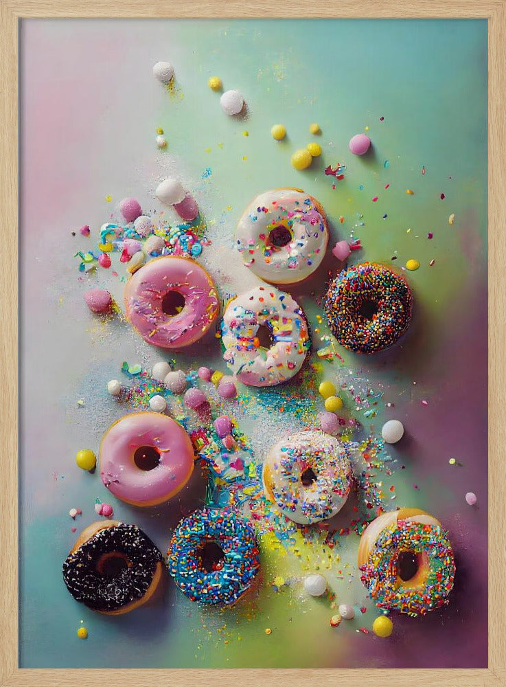 Donut-Traumlandschaft | Poster