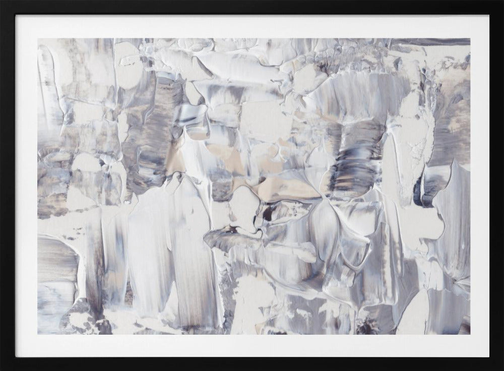 Strukturierte Leinwand im Impasto-Stil | Poster