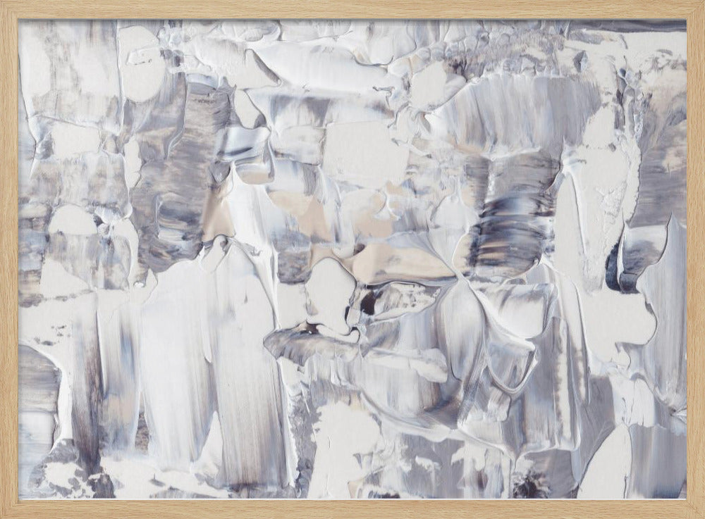 Strukturierte Leinwand im Impasto-Stil | Poster