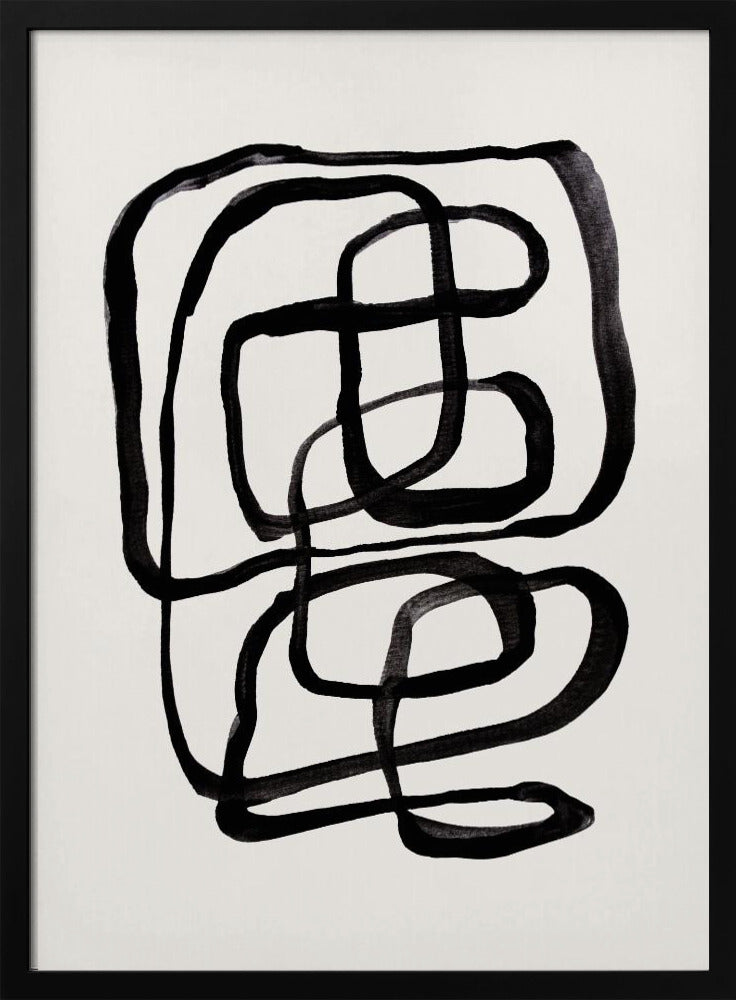 Abstrakte Linien I | Poster