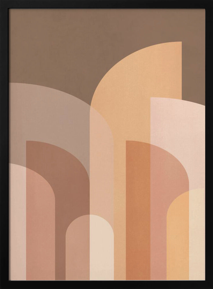 Retro Geometrisch II | Poster