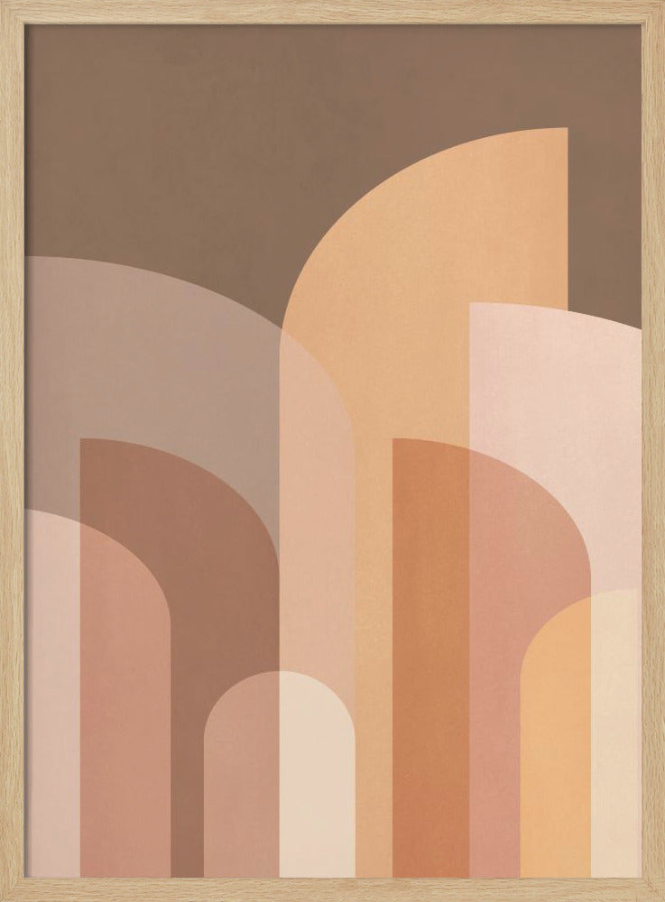 Retro Geometrisch II | Poster