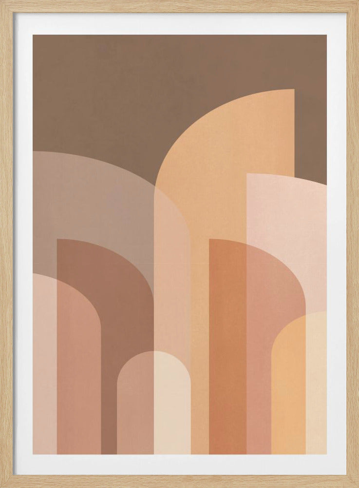 Retro Geometrisch II | Poster