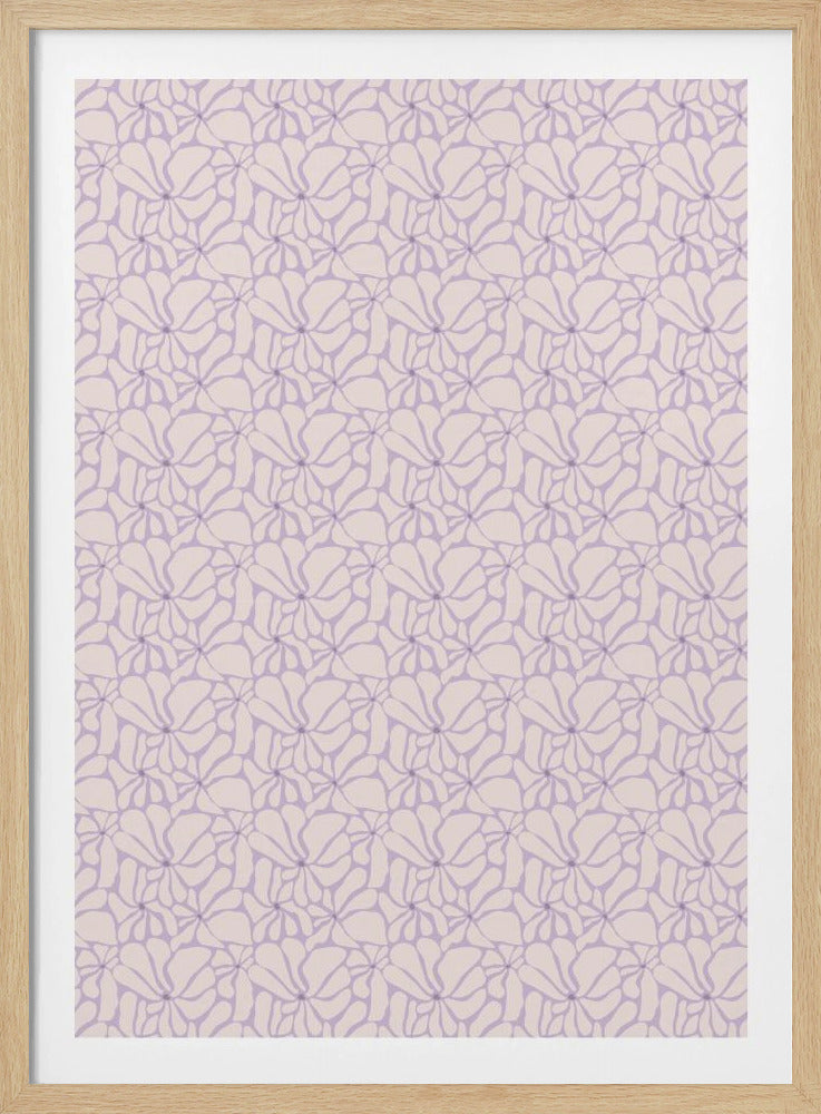 Florales Flüstermuster | Poster