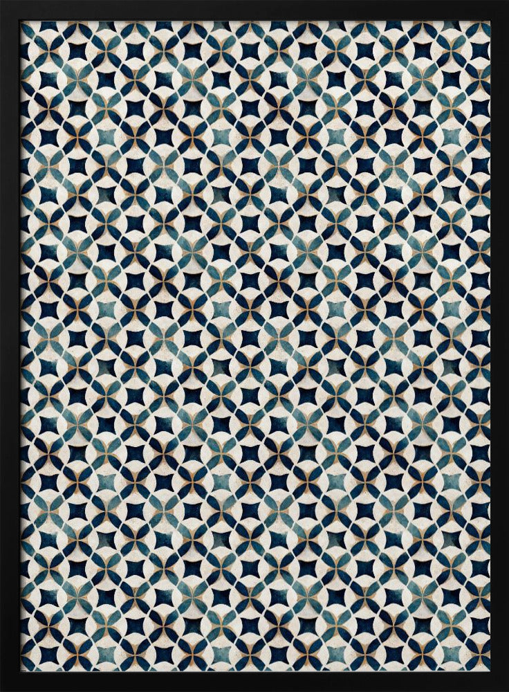 Geometrischer Wirbel | Poster