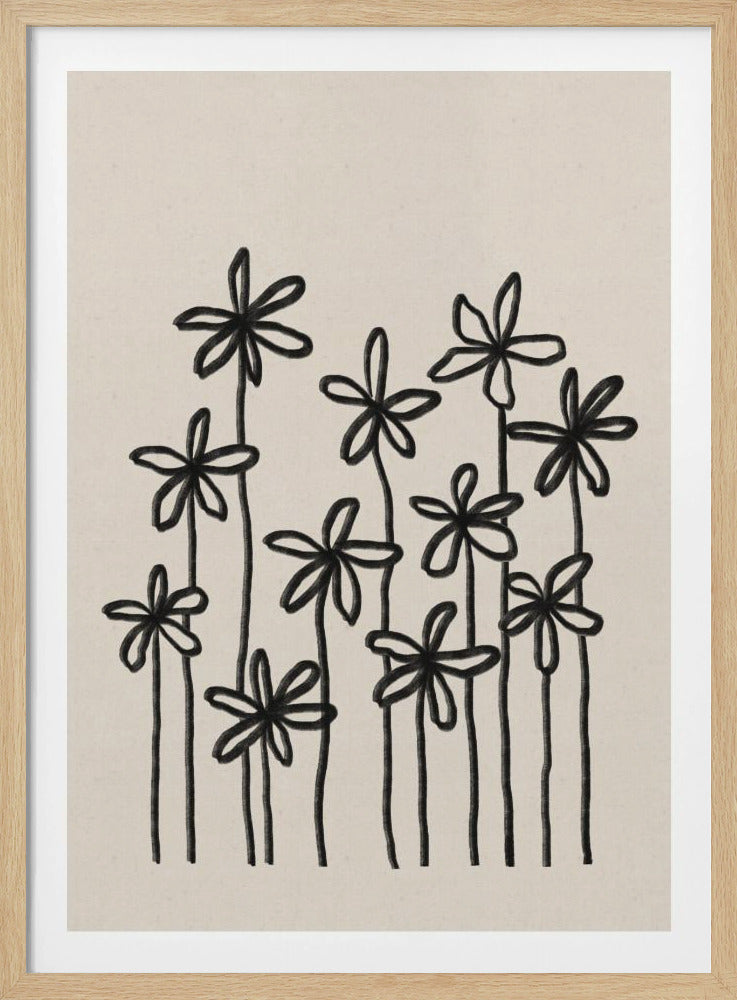 A Field Of Flowers | Poster