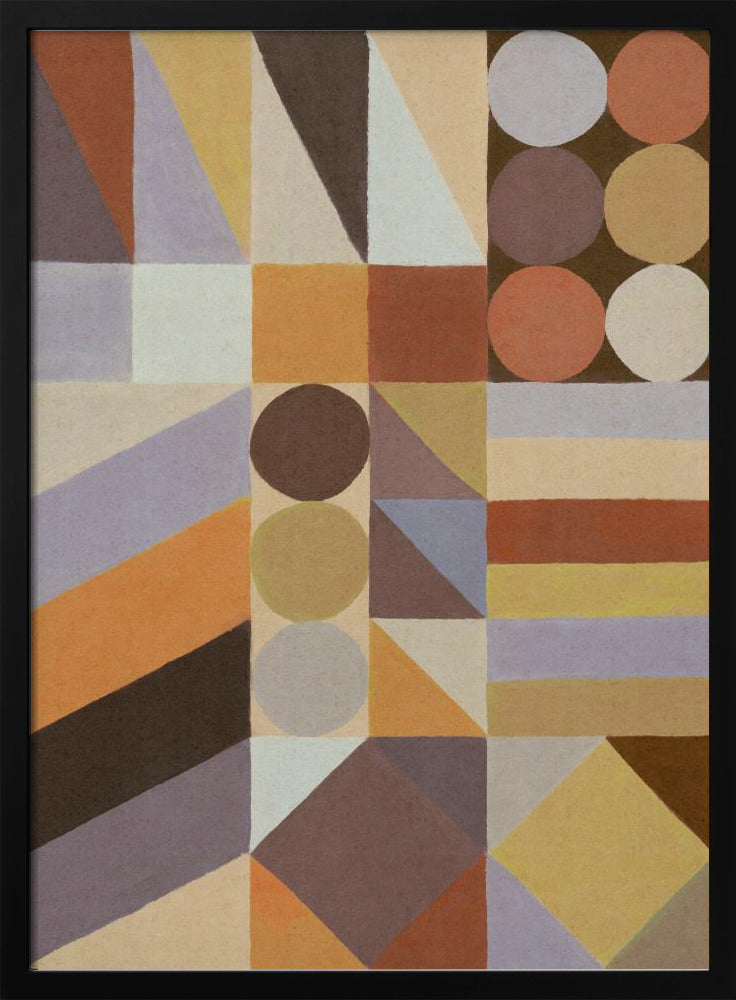 Geometric Shapes &amp; Colors #1 | Poster