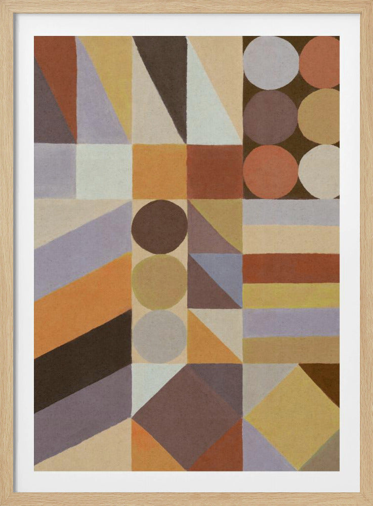 Geometric Shapes &amp; Colors #1 | Poster