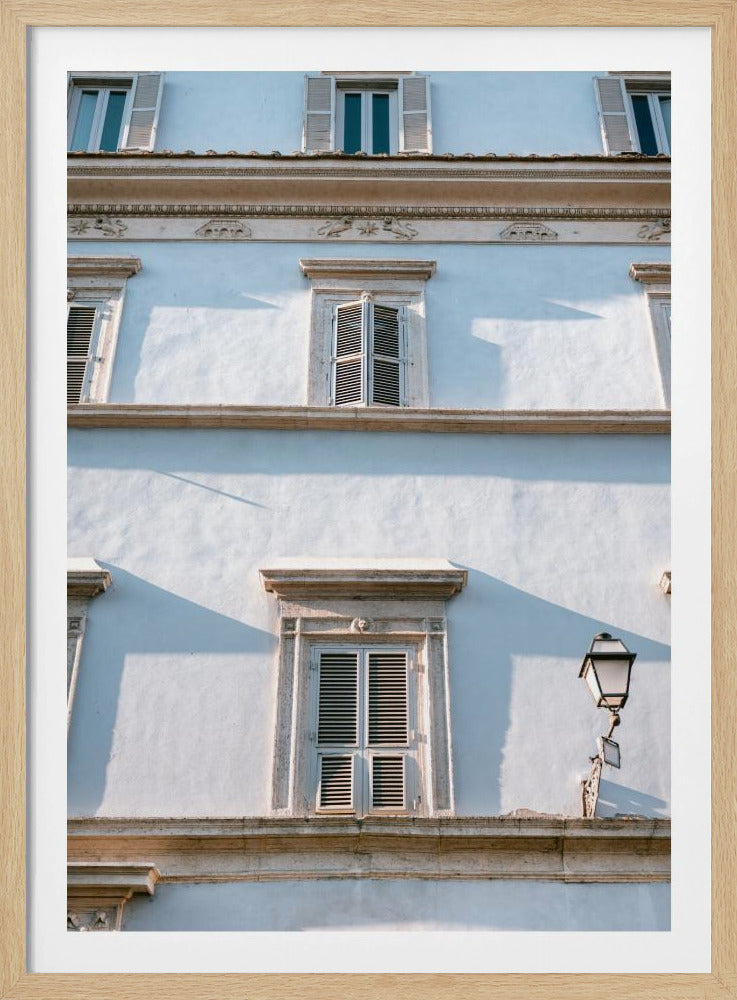 Blautöne von Rom – Italien-Reisefotografie || | Poster