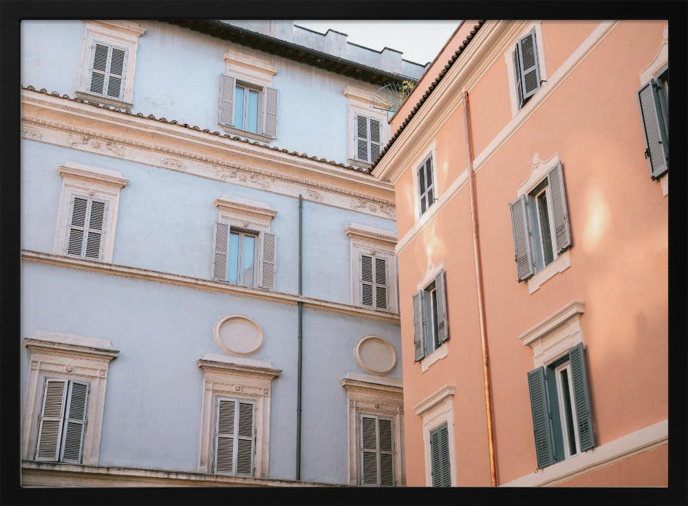 Trastevere in Lilac and Pink | Poster