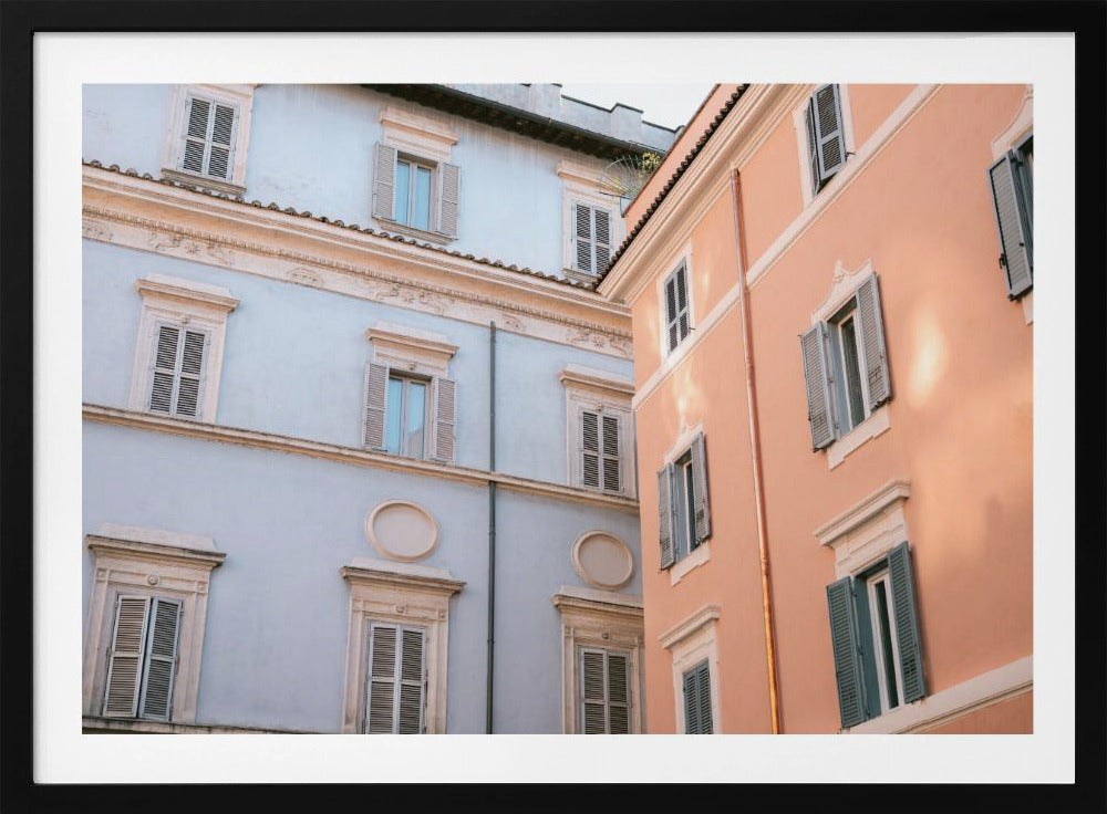Trastevere in Lilac and Pink | Poster