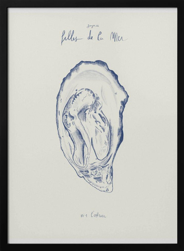 Filles de la mer n.1 - L'ostrica | Poster
