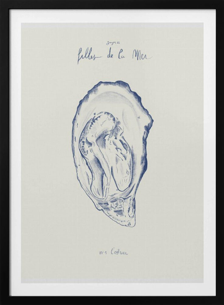 Filles de la mer n.1 - L'ostrica | Poster