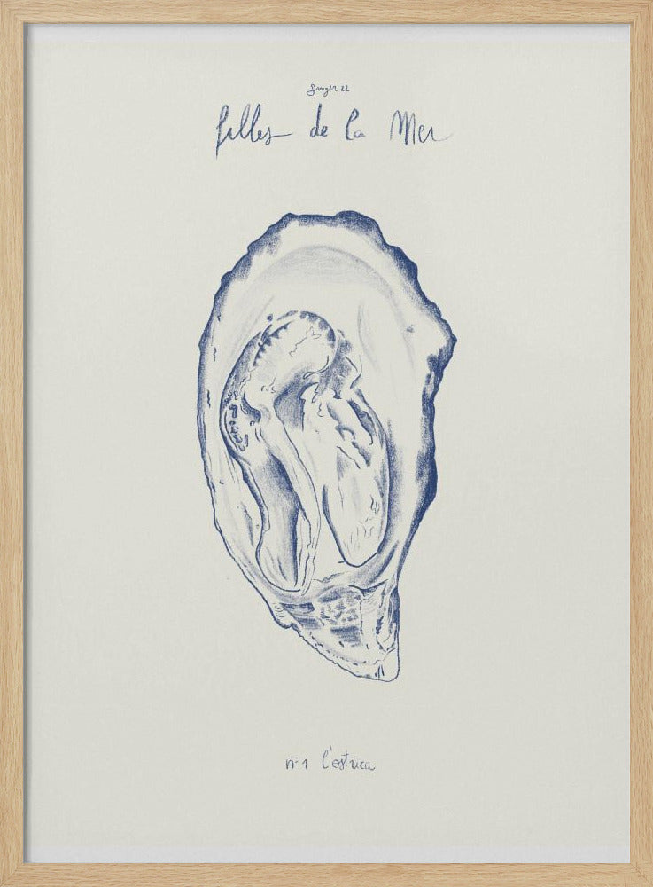 Filles de la mer n.1 - L'ostrica | Poster