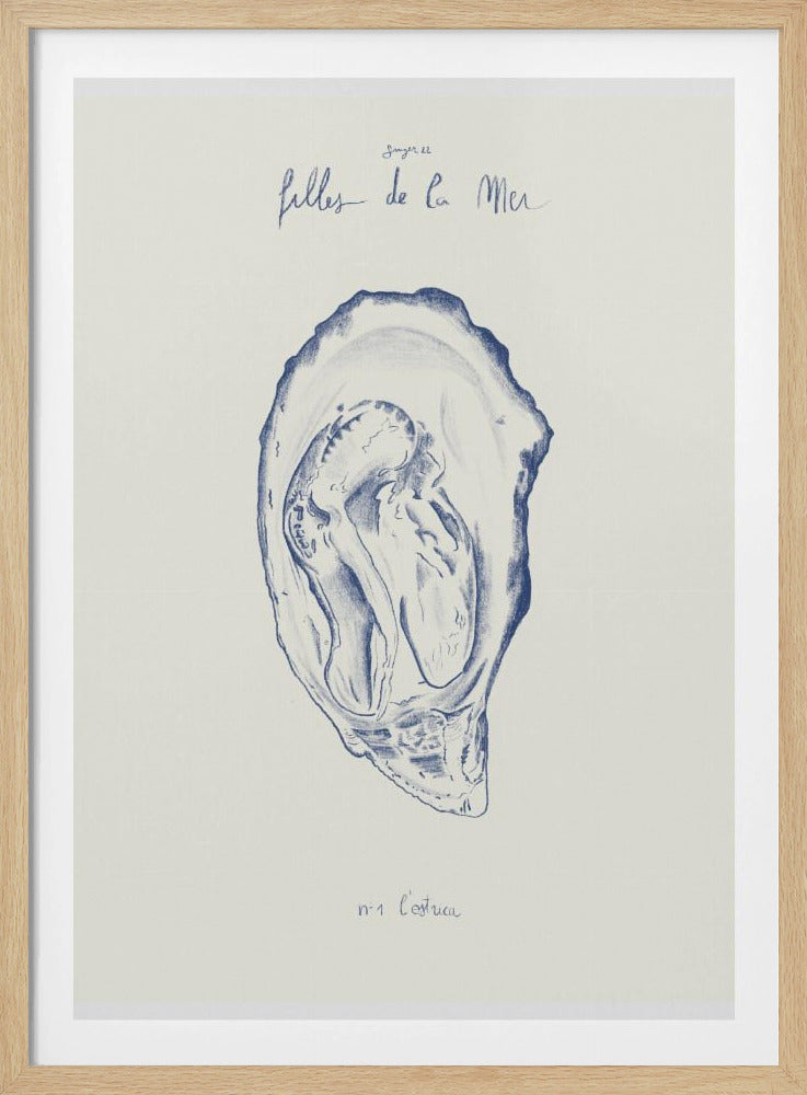 Filles de la mer n.1 - L'ostrica | Poster