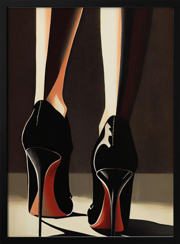 Schlanke Stiletto-Strebe | Poster