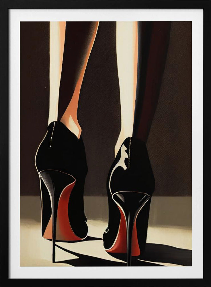 Schlanke Stiletto-Strebe | Poster