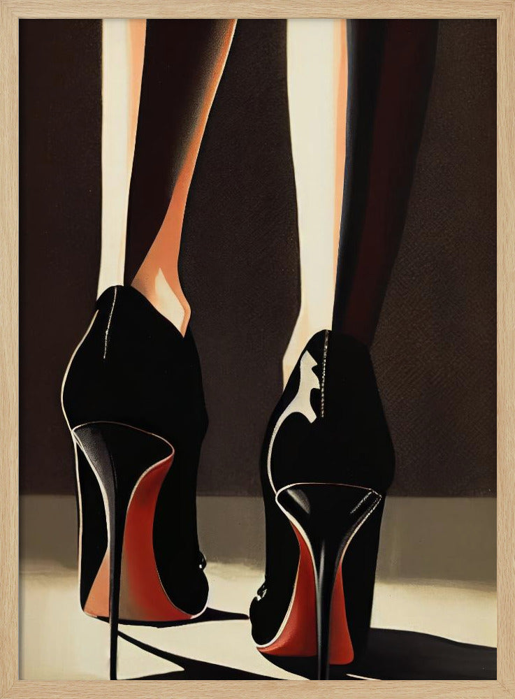 Schlanke Stiletto-Strebe | Poster