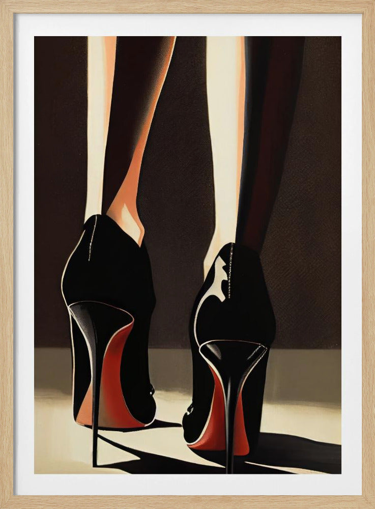 Schlanke Stiletto-Strebe | Poster
