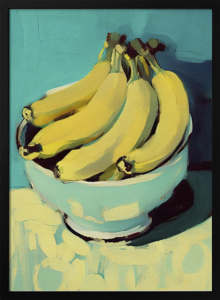 Schüssel mit Bananen | Poster