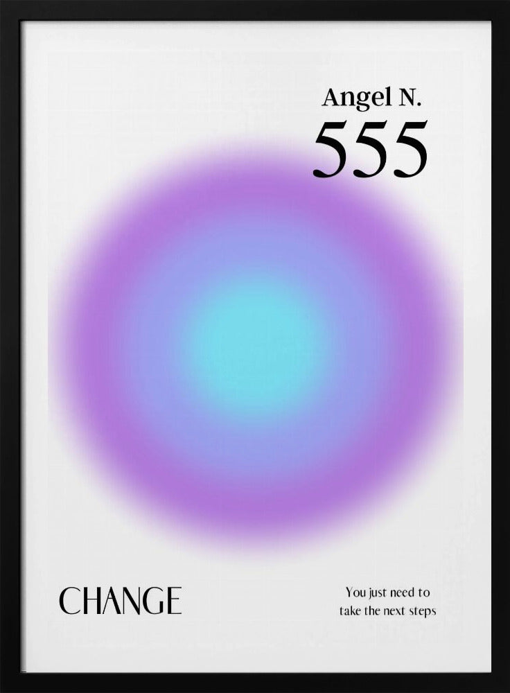Angel Number 555 | Poster